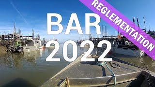 🐟 REGLEMENTATION pour la PECHE DU BAR 2022 et quotas de pêche 🐟 [upl. by Abad790]