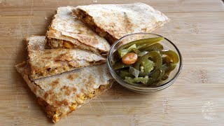 Breakfast Quesadillas Recipe [upl. by Fotzsyzrk]