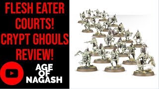 AGE OF SIGMAR  FLESH EATER COURTS  CRYPT GHOULS [upl. by Sibby208]