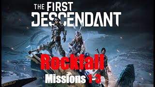 The FIRST DESCENDANT  Rockfall Missions 13 [upl. by Nelda]