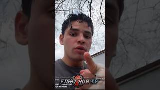 Ryan Garcia predicts Haney KO in one round [upl. by Harrietta]