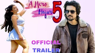 A Mero Hajur 5 Movie  Samir Bhatta and Suhana Thapa [upl. by Lehteb]