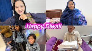 Happy Diwali  Sitara Yaseen new vlog [upl. by Avrenim]