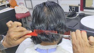 ASMR Curly Mens Hair Transformation alrayaanhairstudio [upl. by Shewchuk]