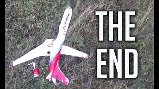 RC Boeing 737 MAX8 fatal crash trying to land its gone [upl. by Ahsiloc78]