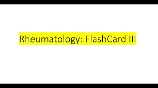 Rheumatology Flashcard III Eosinophilic Fasciitis Bengali [upl. by Labina]