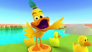 quotThe Duck Dancequot  Paperotti  The Silly Funny Duck Song  Chicken Dance [upl. by Kcirret]