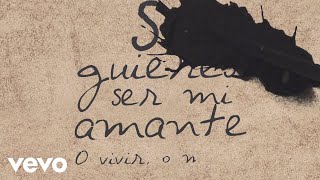 Camilo Sesto  ¿Quieres ser mi amante Lyric Video [upl. by Gruver]