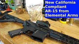 New California Compliant AR15 from Elemental Arms [upl. by Llednov]