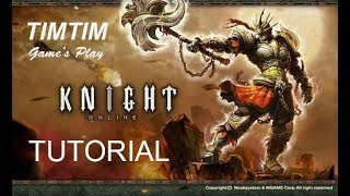 Tutorial Knight Online  Criando char e iniciando lvl 1 [upl. by Llecram635]