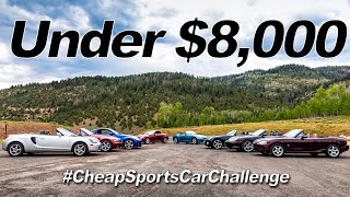 8 Under 8000  Cheap Sports Car Showdown Part 1  Everyday Driver [upl. by Angeli674]