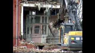 Demolition of mansfield general hospital [upl. by Airot]