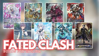 Fated Clash Deck Highlights for DivineZ Set 1 English Release [upl. by Chuipek]