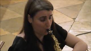 Vivaldi Oboe Concerto RV 461  Isabella Stabio  soprano sax  Bric Ensemble  CLSambataro [upl. by Layor]