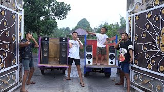 BATTLE DANCE PAKE SOUND TRUK BIRU VS PAKE SOUND TRUK UNGU [upl. by Magbie838]