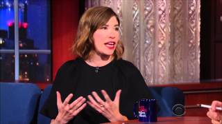 Carrie Brownstein on Colbert 10 27 15 [upl. by Havard918]