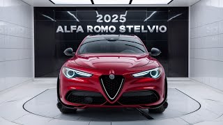 quot2025 Alfa Romeo Stelvio Innovation and Elegance Redefinedquot [upl. by Shoshana719]