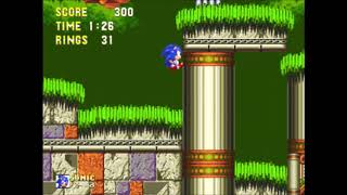 Sonic 3 amp Knuckles  Marble Garden 2 Glitchless Sonic 201 Speed Run [upl. by Spitzer352]