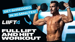 Free 30Minute Weightlifting Workout  Official LIIFT4 Sample Workout [upl. by Ennairrek]