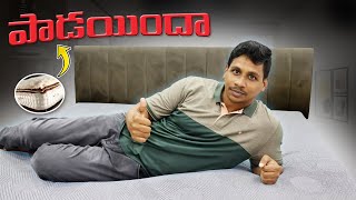 Frido Ultimate Mattress Topper Review  Telugu Tech Tuts [upl. by Ylac]