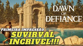 ✅ Survival Incrível  Dawn of Defiance  Sobrevivência Mundo Aberto Temática Grega [upl. by Llekim87]