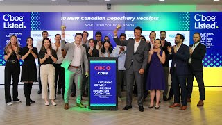 65 New CDRs Launch on Cboe Canada [upl. by Grube]