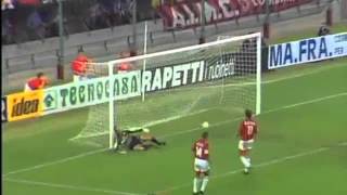 25 Agosto 1996 Supercoppa Italiana MilanFiorentina 12 [upl. by Arrak]