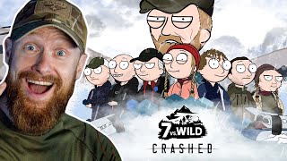 BODENLOSER HUMOR 😂😂  7 vs Wild Parodie Folge 1 Der Absturz  Fritz Meinecke reagiert [upl. by Robi804]