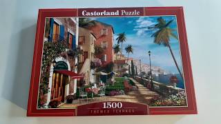 Puzzle Themed terrace Castorland 1500 [upl. by Lekym]