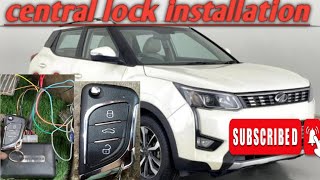 xuv300 center lock installation aftermarket central locking problems [upl. by Burgess]