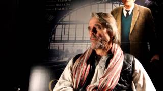 Jeremy Irons interview in Lisbon [upl. by Tollman]