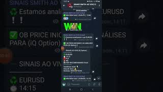 SINAIS AO VIVO  SEM GALE NÃO UTILIZAMOS MARTINGALE  IQ OPTION [upl. by Brice]