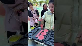 🥰 Satisfying with street food 🥳 streetfood satisfying satisfyingvideo [upl. by Duwalt299]