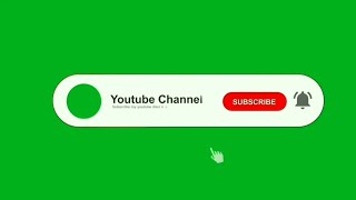 Green Screen Subscribe Button Animation  Top 5 Green Screen Animated Subscrib Button Effect [upl. by Acirdna631]