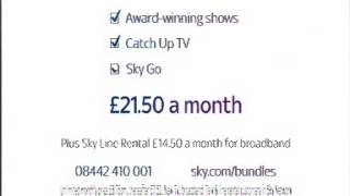 3 Sky Television consumer multimedia callplan1 [upl. by Octave]