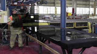 Pilkington Float Glass Process [upl. by Ididn228]