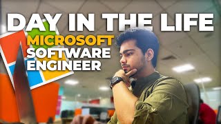 Life of a Software Engineer in India  Day in the life of a Microsoft Software Engineer 🔥 [upl. by Naret]