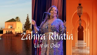 Zahira Rbatia live in Oslo Oct 2024 prt1 [upl. by Lobell]