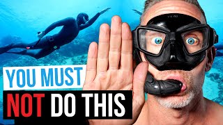 5 Things you SHOULDNT be doing as a Beginner Freediver [upl. by Oirotciv]