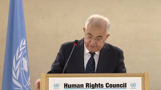 HRC55  Akmal Saidov Minister for Human Rights of Uzbekistan [upl. by Yakcm]