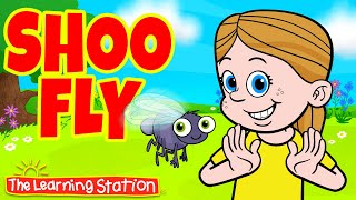 Shoo Fly Song ♫ Brain Breaks Songs for Children ♫ Kids Country Dance Songs by The Learning Station [upl. by Remus]