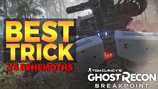 Ghost Recon Breakpoint  How to EASILY deal with Behemoths [upl. by Anenahs299]