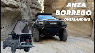 3 DAY CAMPING TRIP IN ANZA BORREGO [upl. by Tnahs]