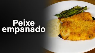 PEIXE EMPANADO NA FARINHA PANKO [upl. by Ytisahc]