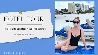 ST PETE BEACH HOTEL RumFish Beach Resort at TradeWinds [upl. by Ahsemit]