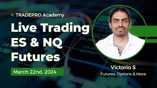 Live Trading FuturesOptions ES NQ SPY QQQ [upl. by Lalo]