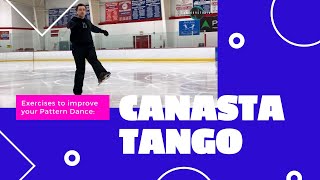 How to Improve your Canasta Tango  OnIce Exercises HD 1080p [upl. by Gwendolyn]