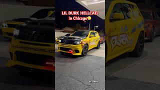 LIL DURK HELLCATs in Chicago😢 lildurk car chicago shorts srt [upl. by Noellyn193]