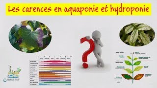 💧 Déterminer et traiter les carences en aquaponie et hydroponie [upl. by Yngiram]