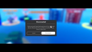 The scariest Roblox Error Code 273 [upl. by Niarbo533]